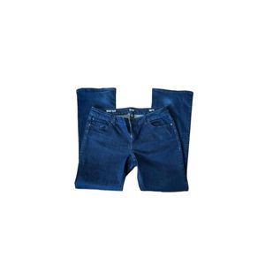 Ana Womens Blue High-Waisted Dark Wash Skinny Jeans Size 32